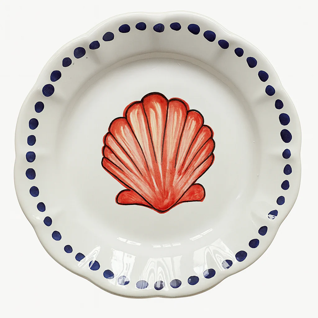 Assiette Coquillage 25cm
