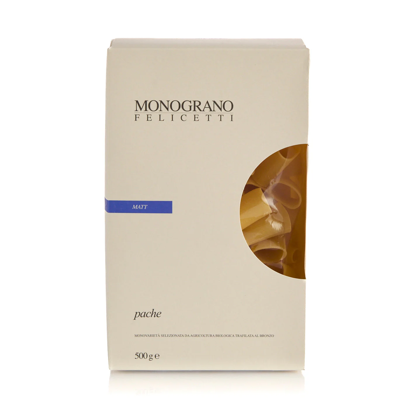 Paccheri de semoule de blé dur BIO 500g
