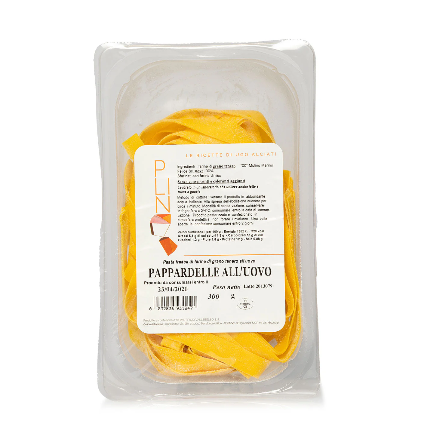 Pappardelle à l'oeuf 300g