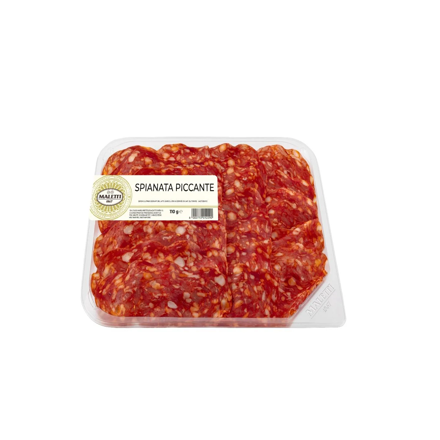Saucisson épicé en tranches 110g